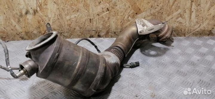 Труба глушителя приемная Bmw X6 e71 2008-2014