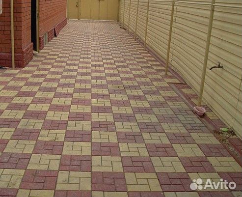 Тротуарная плитка 30x30 см 