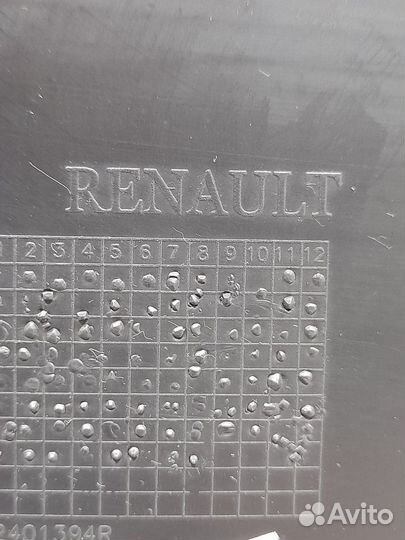 Козырек Накладка приборной панели Renault logan st