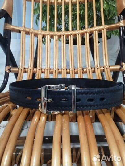 Кожаный ремень ручной работы