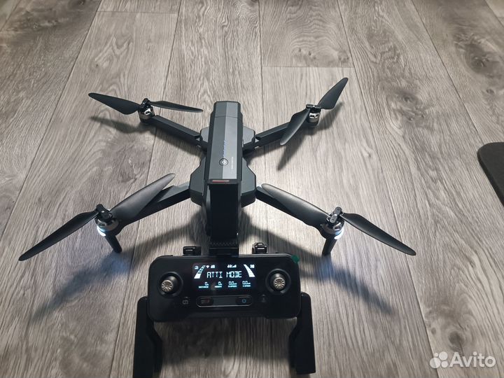 Квадрокоптер с камерой 4K / sjrc F11S 4К Pro 2 акк