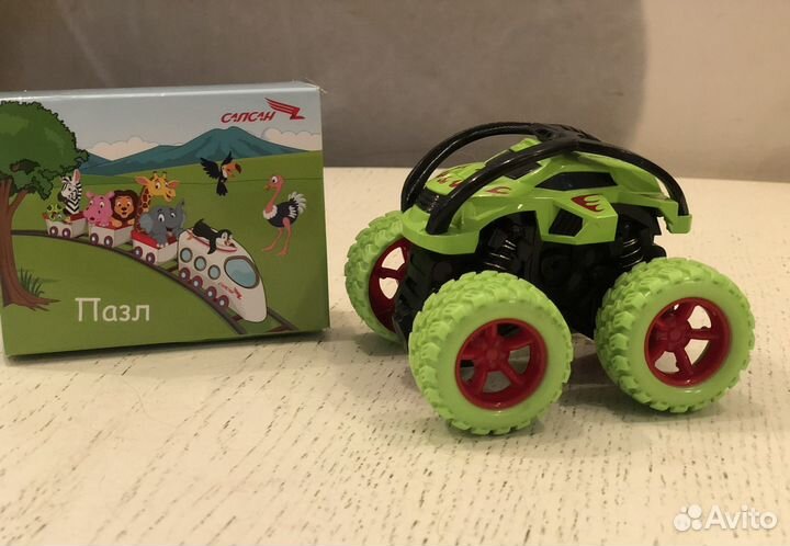 Машинка + пазл в подарок