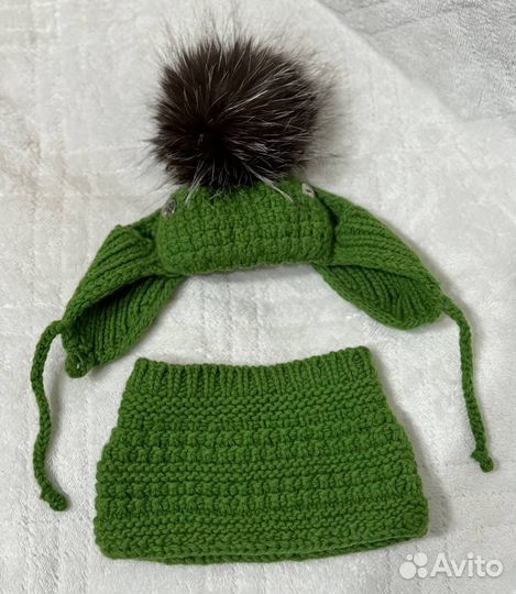 Комплект шапка и снут