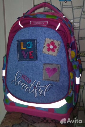 Рюкзак школьный 24л для девочки