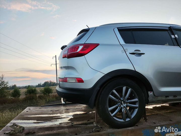 Kia Sportage 2.0 МТ, 2013, битый, 70 000 км