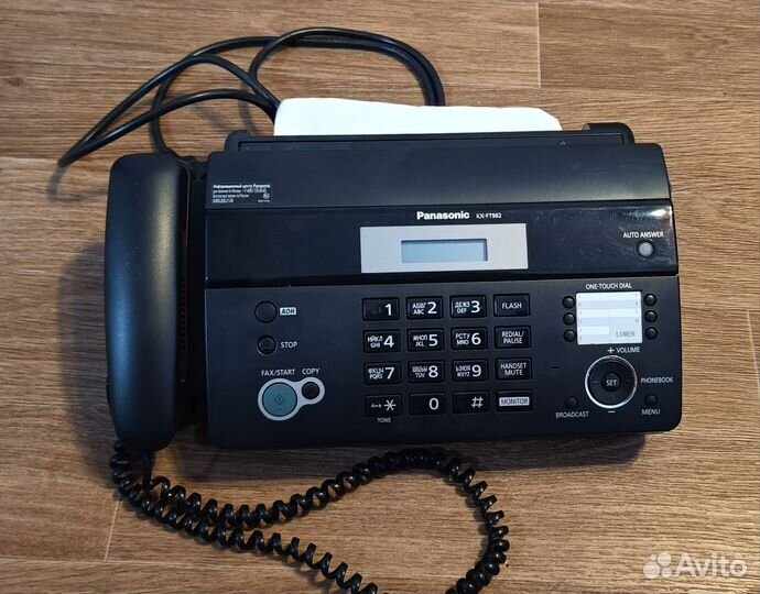 Телефон факс panasonic