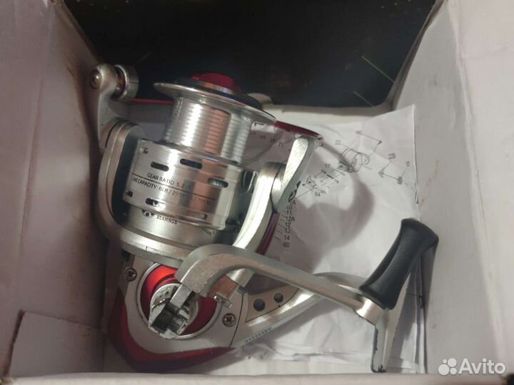 Катушка Helios raykan 3000F 3 подшип HS-FB-R3000F