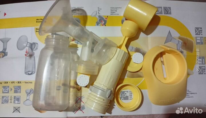 Молокоотсос medela ручной