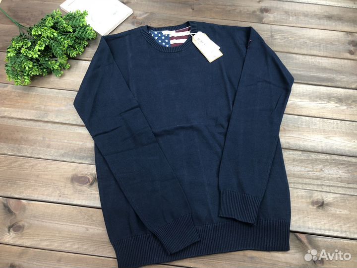 Тонкий джемпер хлопок для мальчика 164 Италия