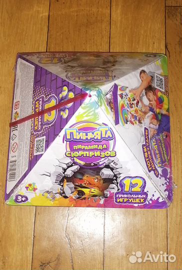 Пиньята 1TOY Пирамида сюрпризов 12 игрушек