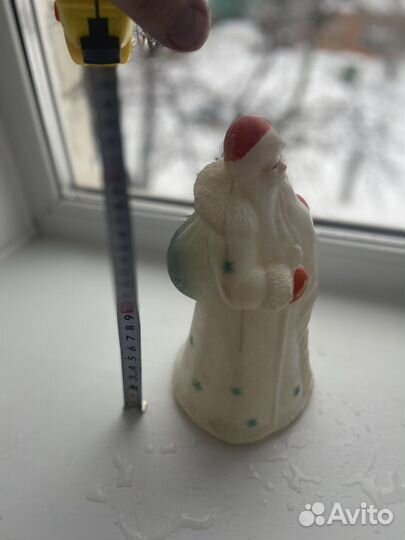 Дед мороз СССР плассмассовый