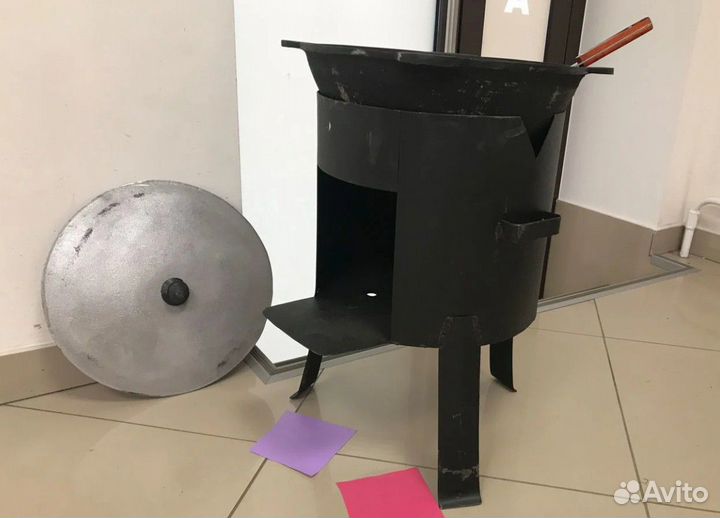 Печи под казаны 6-22л. 2-3 мм сталь. Доставка