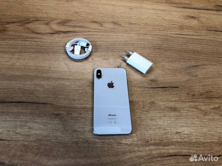 iPhone X 64gb, ростест, 96 акб