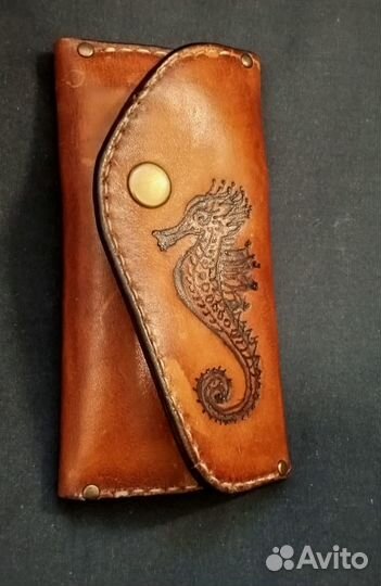 Ключница нат. кожа ручная работа