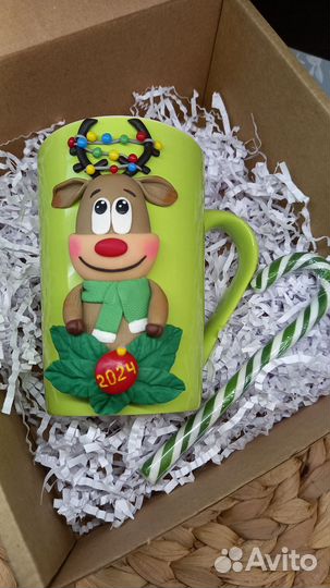 Кружка с декором