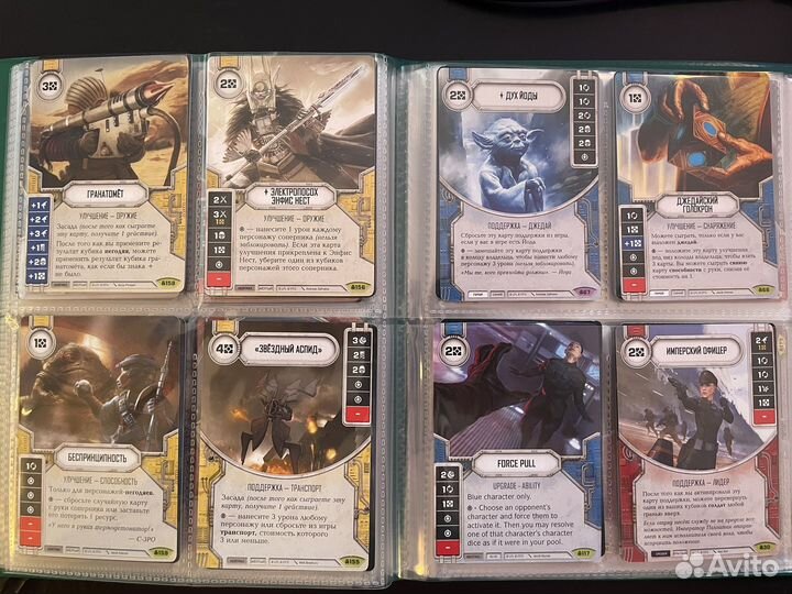 Star Wars Destiny карты и кубы