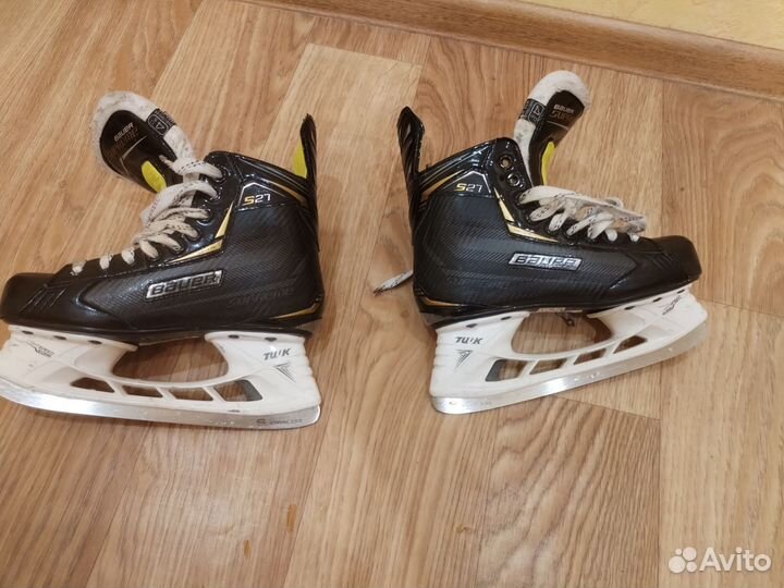 Хоккейные коньки bauer 37 размер