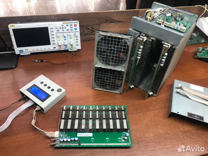 Ремонт Асиков Antminer Bitmain Innosilicon Майнер