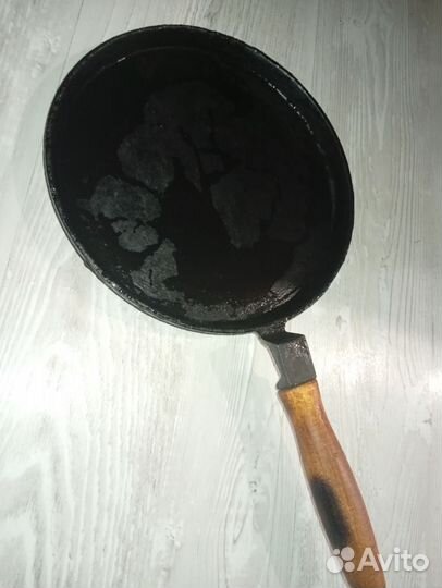 Чугунная сковорода СССР советская