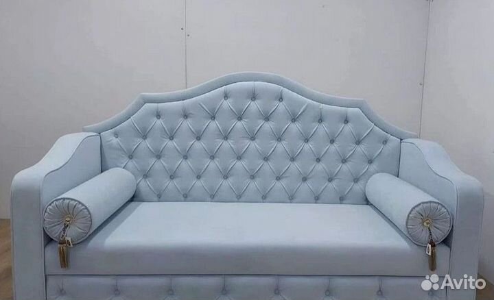 Кровать диван детская мягкая