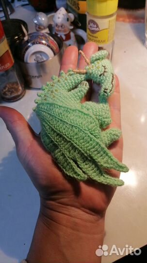 Дракон брошь/магнитик