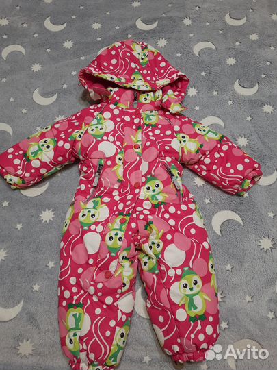 Зимний комбинезон для девочки