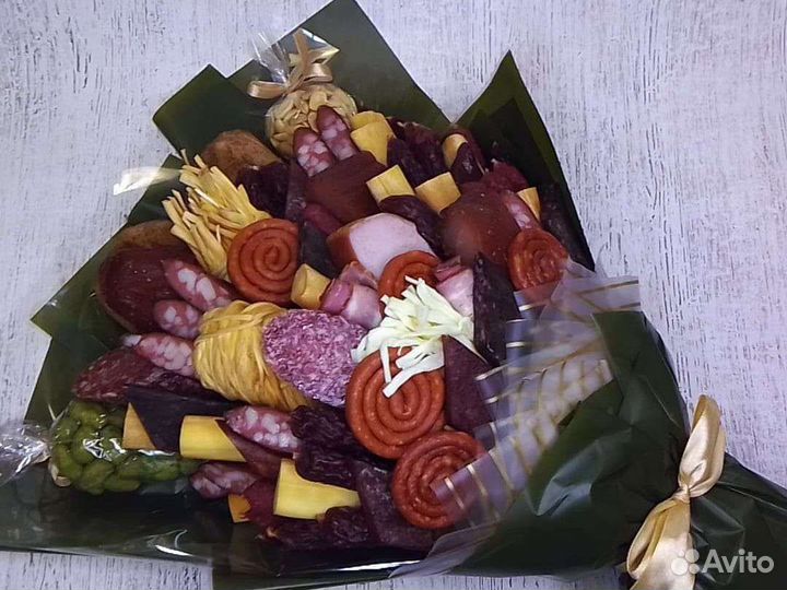 Мужской подарок. Мясной букет. Подарок мужчине