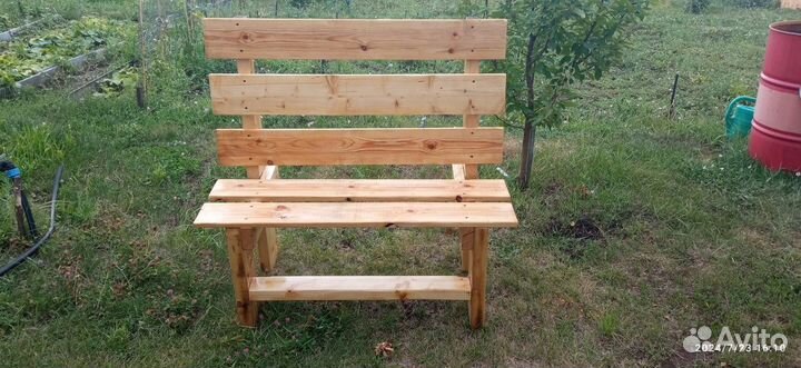 Скамейка лавочка садовая