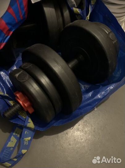 Гантели разборные