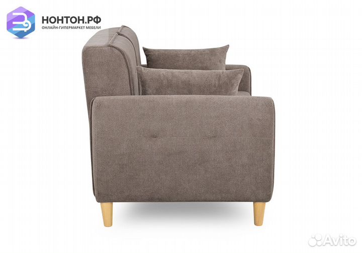 Диван еврокнижка Анита светло-коричневый