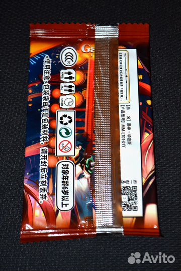 Карточки(Бустеры) Genshin impact/Геншин Импакт