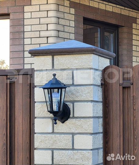 Колпак бетонный на забор