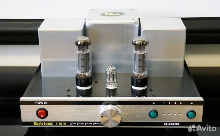 Усилитель ламповый 2х10 Вт на EL34