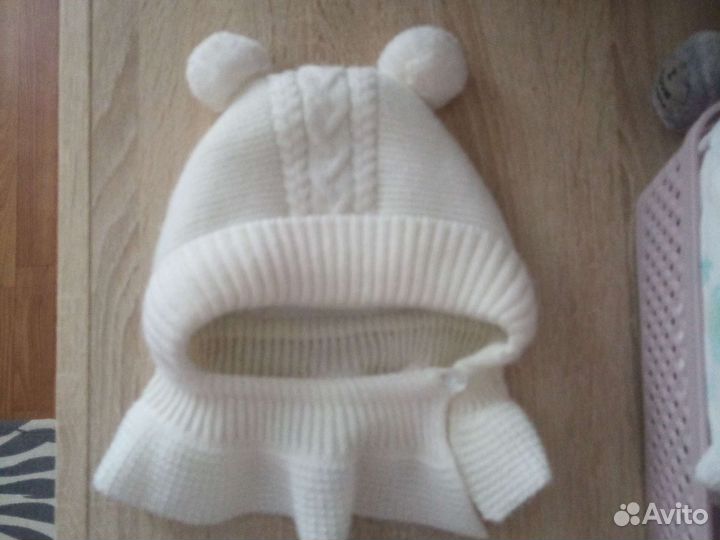 Комплект шапка, шарф