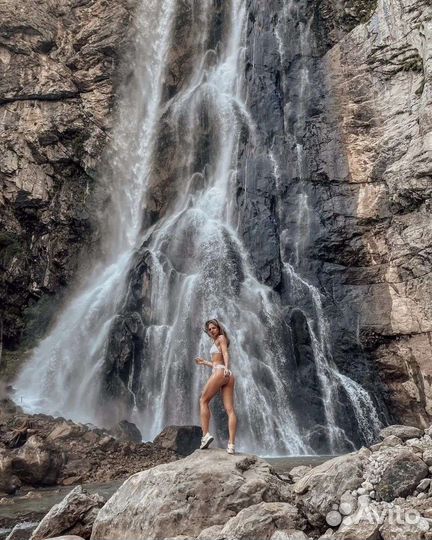 Джип тур в Абхазию на озеро Рица +Гегский водопад