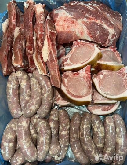 Мясной набор для шашлыка. Мясо свинина