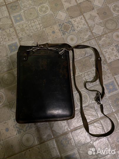 Планшет офицерский черный-коричневый