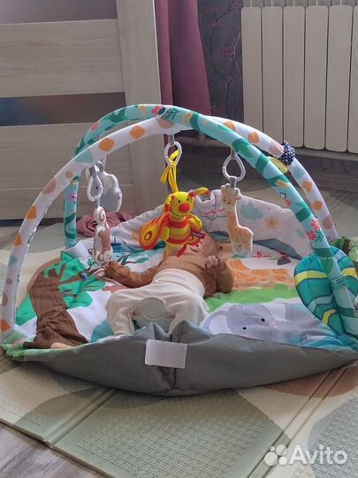 Коврик детский развивающий с дугами