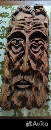 Статуэтки маски из дерева