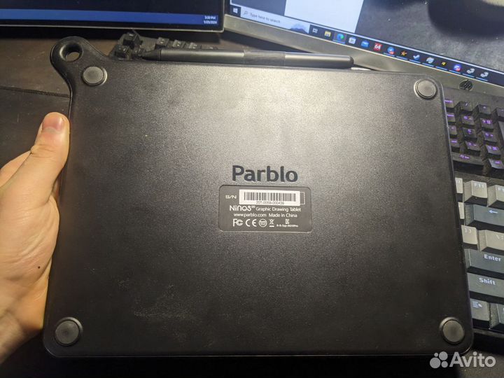 Графический планшет Parblo ninos m