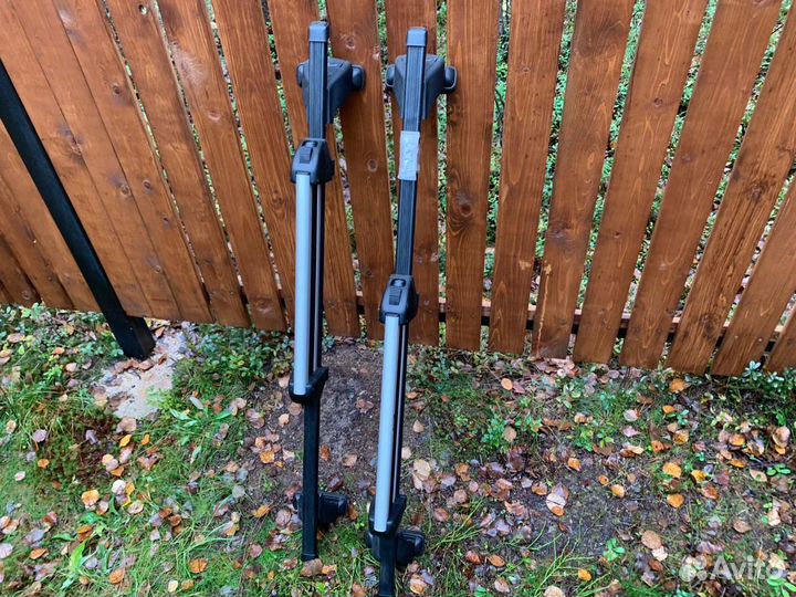 Рейлинги lux с креплением для лыж