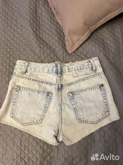 Шорты джинсовые pull&bear