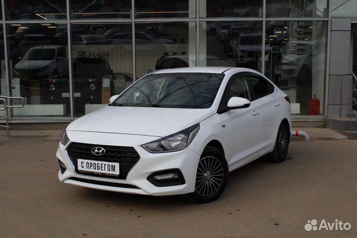 Hyundai Solaris 1.4 AT, 2017, 111 320 км