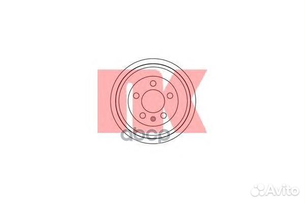 Барабан тормозной Audi A2 Seat Cordoba Ibiza