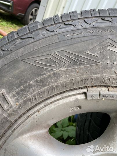 Резина на дисках