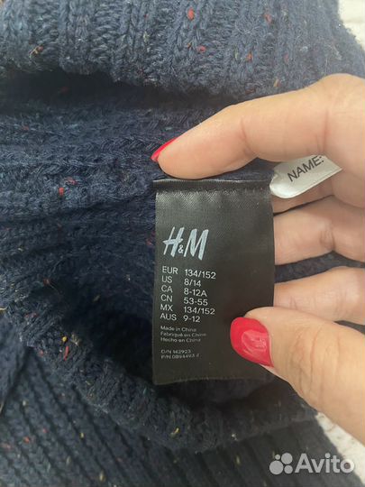Комплект(шапка+шарф) h&m 134-152