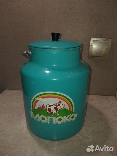 Алюминиевый бидон СССР