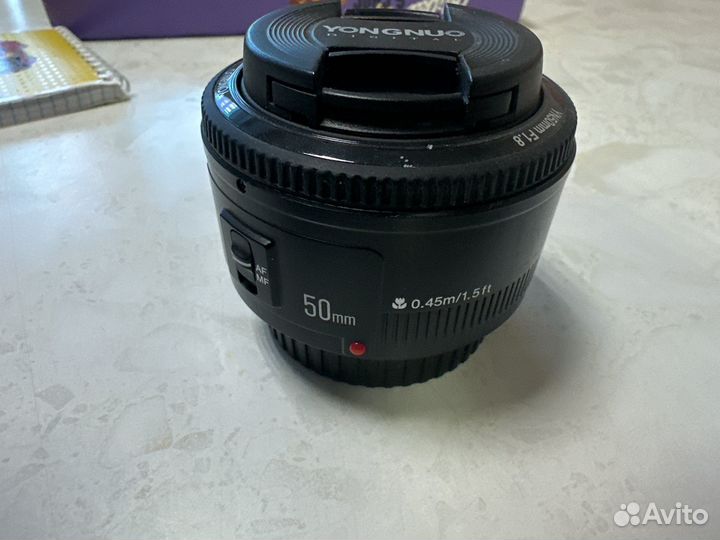 Объектив Yongnuo YN50MM F1.8 для Canon
