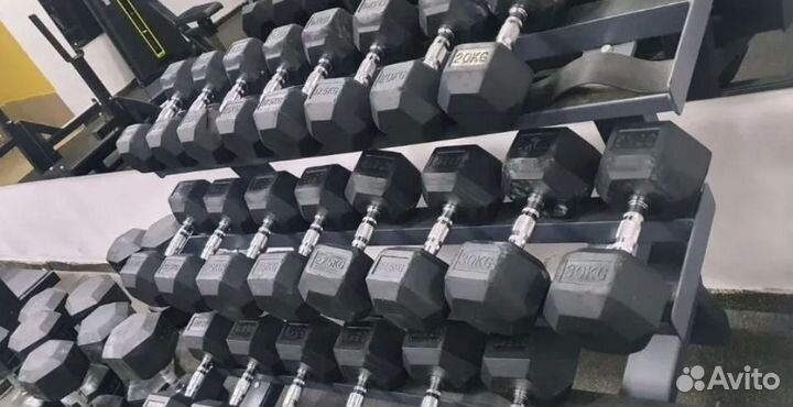 Гексагональные гантели опт и розница