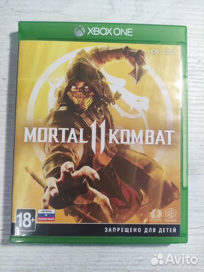 Mortal Kombat 11 xbox one (дефект)